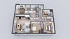 Kado NW Three Bedroom Two Bathroom D1A Floor Plan Kado NW Three Bedroom Two Bathroom D1A Floor Plan